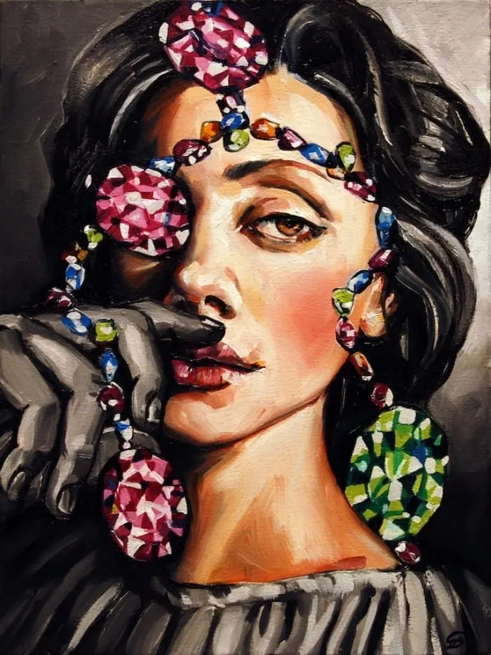 Gavin Brown 2008 Jewels 41x31cm