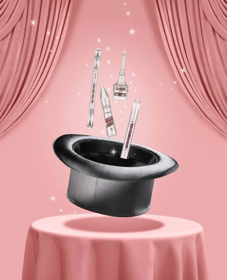 Benefit brow collection_Styled Product Shot