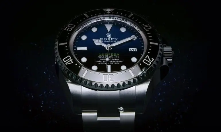 Rolex-Deepsea-D-Blue-dial-angle
