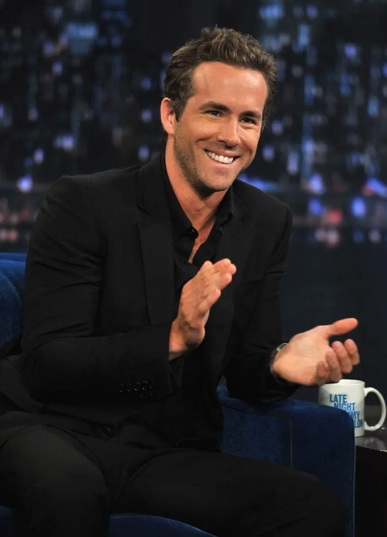 NEW YORK, NY - AUGUST 04:  Ryan Reynolds visits "Late Night With Jimmy Fallon" at Rockefeller Center on August 4, 2011 in New York City.  (Photo by Theo Wargo/Getty Images)