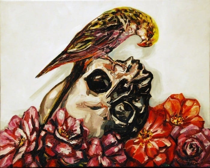 Gavin Brown 2011 Parrot and Skull