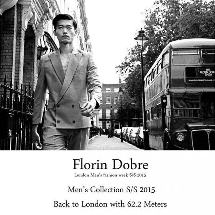 Moda românească direct din inima Londrei – Florin Dobre!