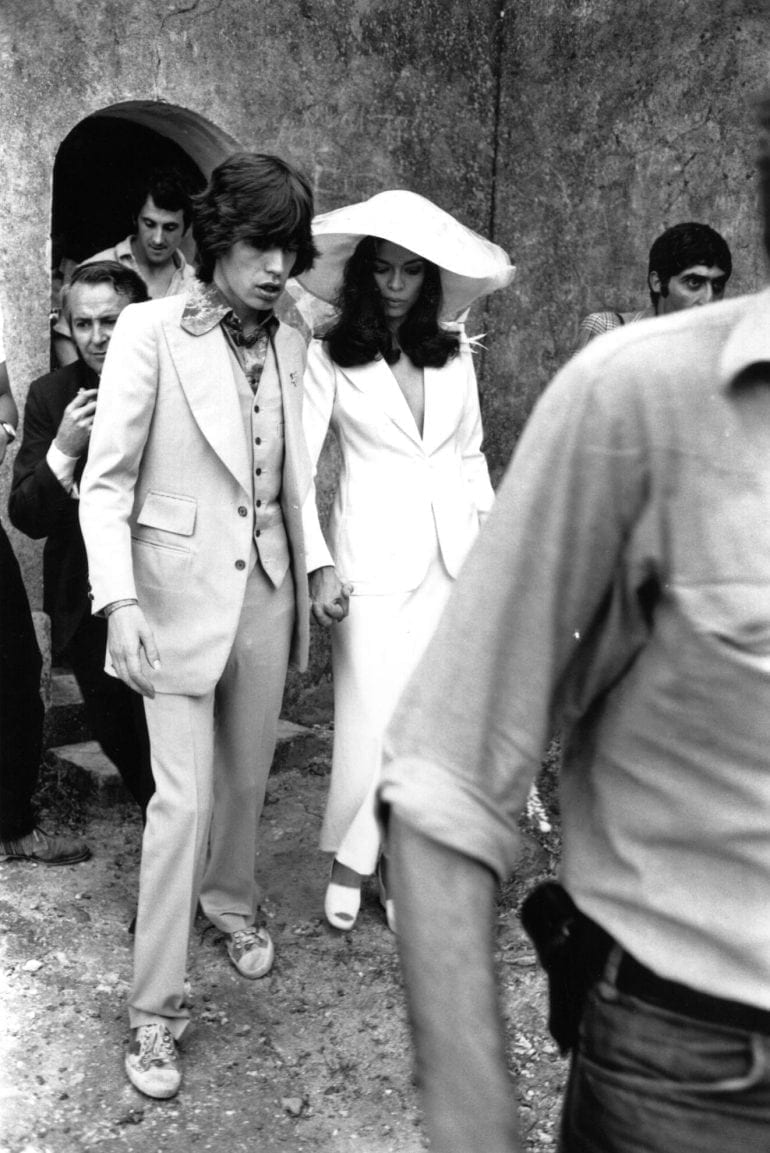 Mick Jagger & Bianca Jagger 