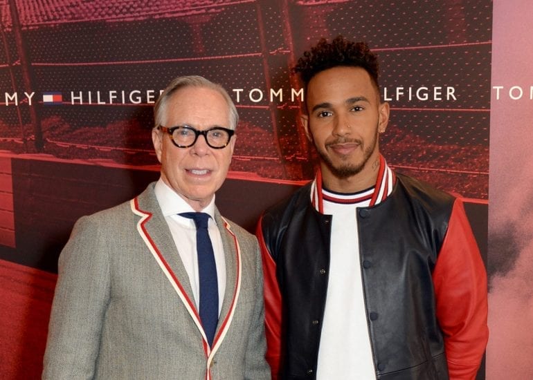 Lewis Hamilton global ambassador for Tommy Hilfiger announcement, London, UK - 13 Mar 2018