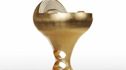 Cel mai scump pat de copil este realizat din aur masiv