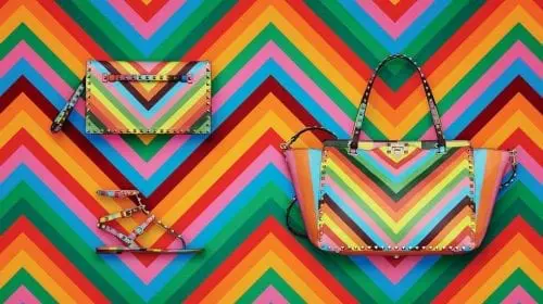 Valentino caleidoscopic pentru Harrods