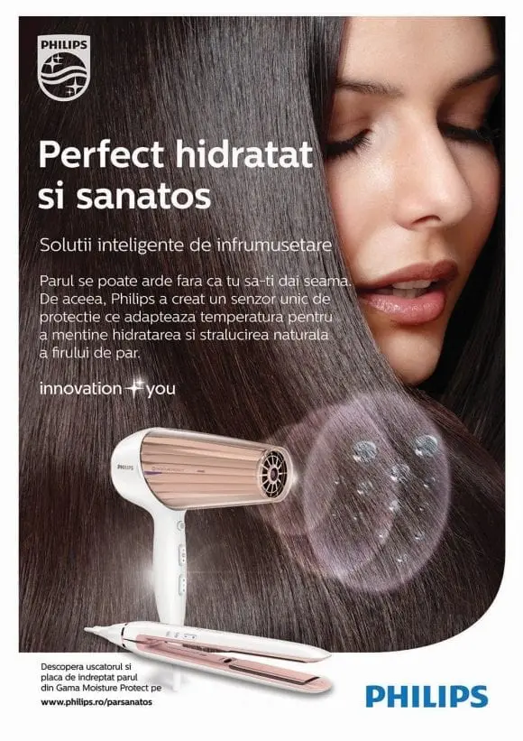 S-a lansat noua gamă Philips MoistureProtect