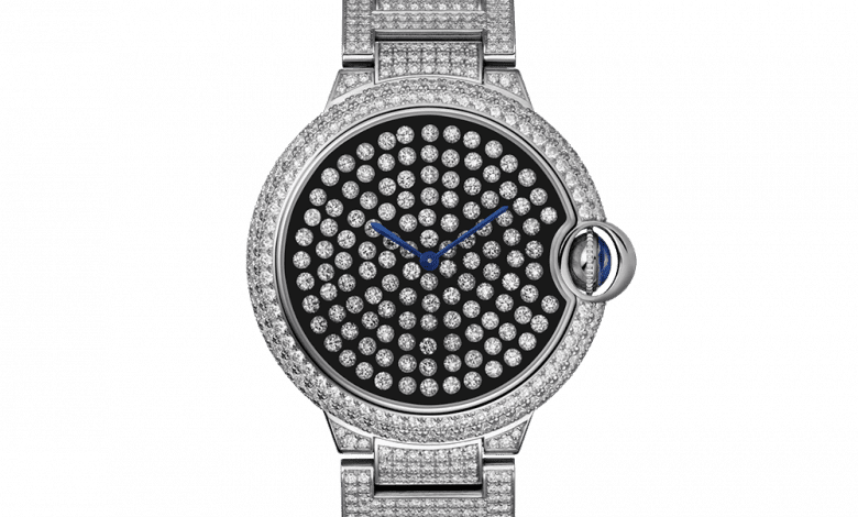 Cartier – Ballon Bleu Serti Vibrant