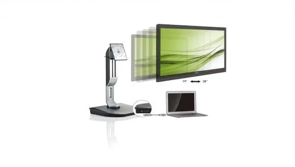 Hub-ul conectivității: Philips Monitor Docking Stand