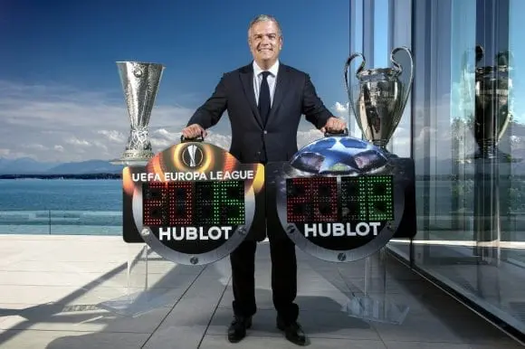 Hublot este partener orologer oficial al UEFA Champions League™