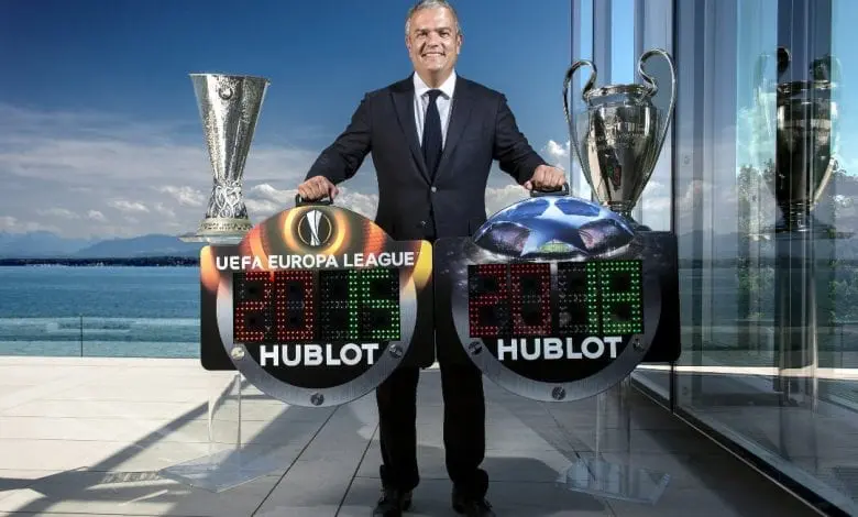 Hublot este partener orologer oficial al UEFA Champions League™