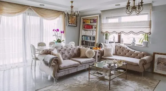 Decor de poveste, într-un apartament de 80 mp din București