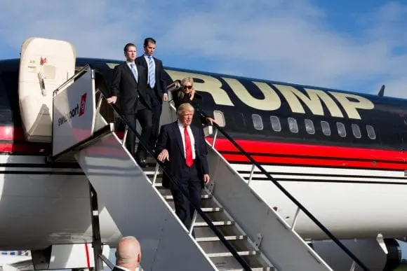 Flota aeriană a lui Donald Trump