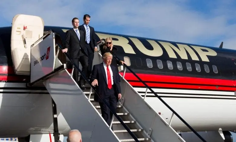 Flota aeriană a lui Donald Trump
