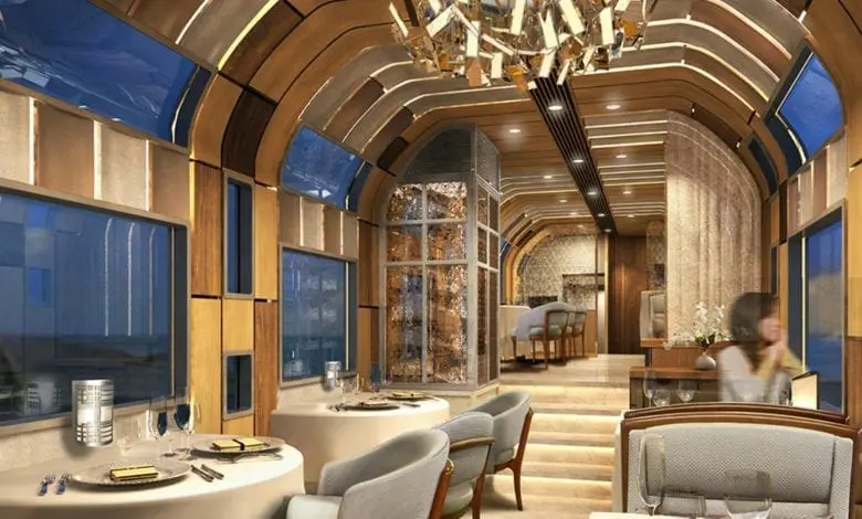 Shiki-Shima Cel mai luxos tren din Japonia