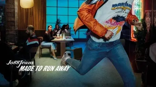 DIESEL JOGGJEANS, MADE TO RUN AWAY