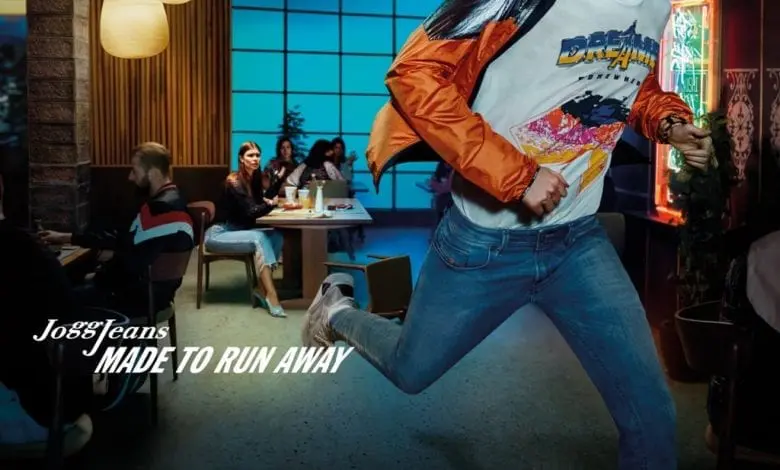 DIESEL JOGGJEANS, MADE TO RUN AWAY