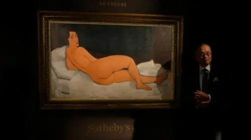 Amedeo Modigliani obține un nou record pentru Sotheby’s: 157,2 milioane de dolari