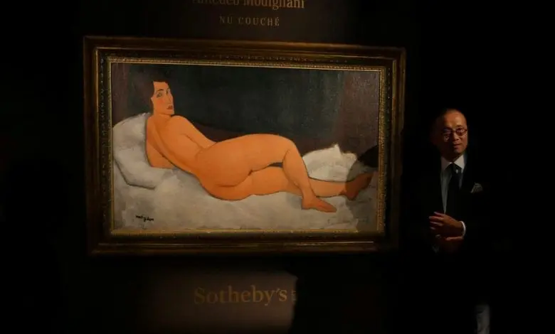 Amedeo Modigliani obține un nou record pentru Sotheby’s: 157,2 milioane de dolari