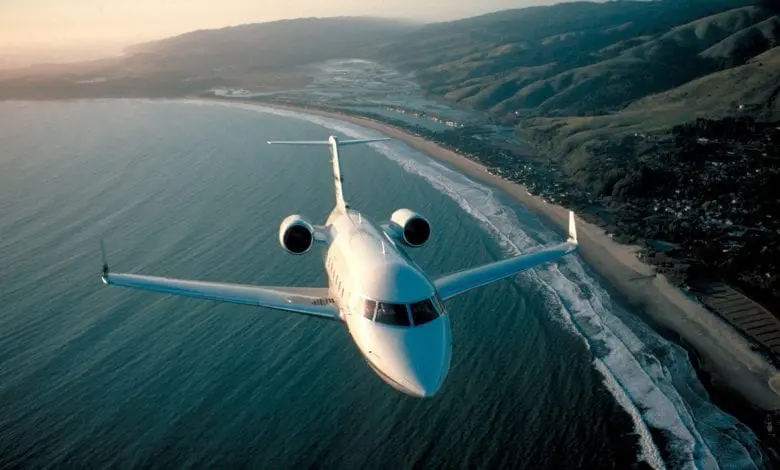 Un Bombardier de lux BD-700 Express