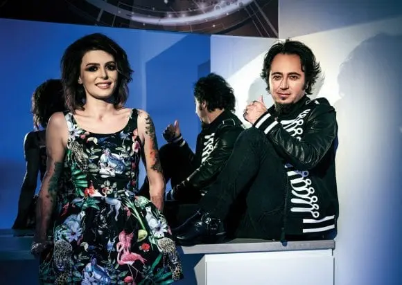 Oana Rotariu și  Dr. Felix Popescu
