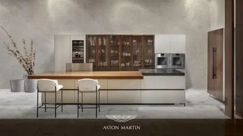 Aston Martin a lansat prima bucătărie luxoasă în parteneriat cu Formitalia