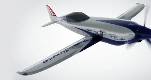 Rolls-Royce construiește cel mai rapid avion electric din istorie