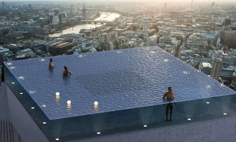 Prima piscină infinity cu priveliște de 360° din lume va fi construită în Londra