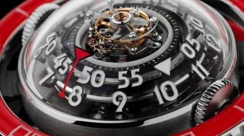MB&F HM7 – Aquapod Platinum Red