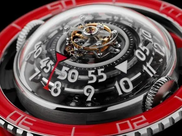 MB&F HM7 – Aquapod Platinum Red