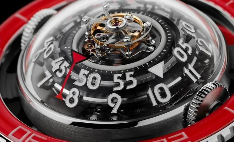 MB&F HM7 – Aquapod Platinum Red