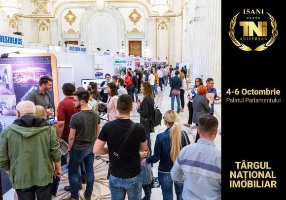 Începe ediția ANIVERSARÃ a Târgului Național Imobiliar TNI, 15 ani!