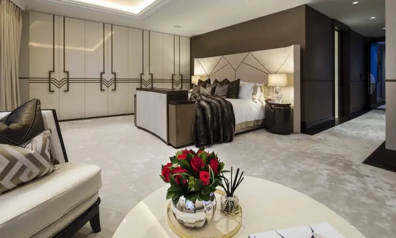 Soluția unui interior Art Deco pentru stilul contemporan de viață dintr-un penthouse