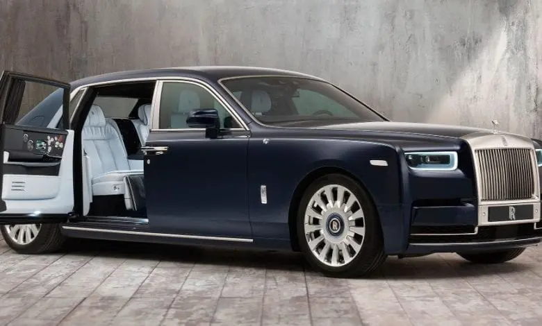Rolls Royce Rose Phantom – broderie manuală custom-made