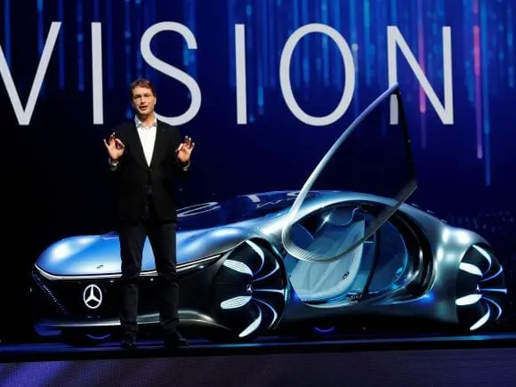 Mercedes-Benz a dezvăluit o mașină bizară inspirată de „Avatar” la CES
