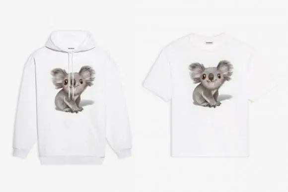 Balenciaga vinde haine imprimate cu urși koala, donând banii către combaterea incendiilor din Australia