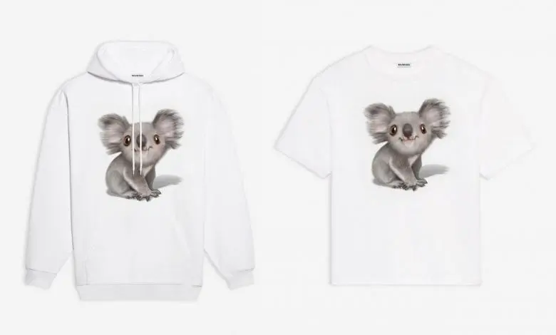 Balenciaga vinde haine imprimate cu urși koala, donând banii către combaterea incendiilor din Australia