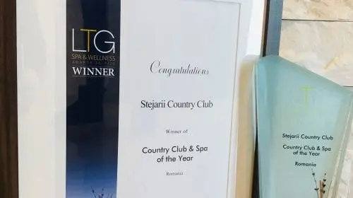Stejarii Country Club și Shiseido Spa premiate din nou