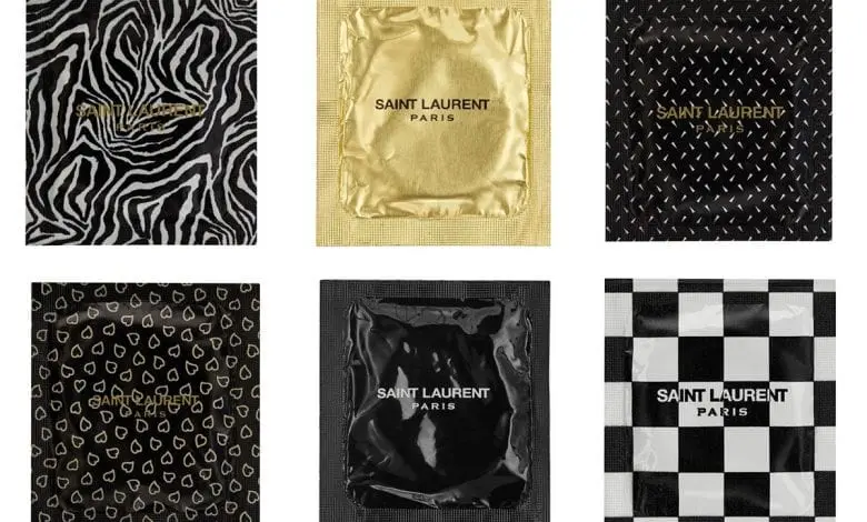 Saint Laurent a lansat un prezervativ de lux