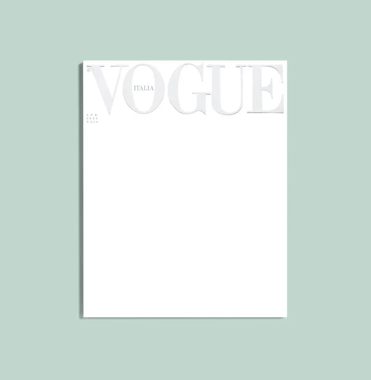vogue italia cover