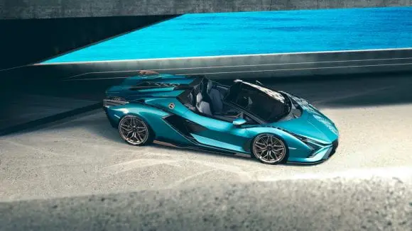 Lamborghini Sián Roadster, un decapotabil hibrid cu 819 CP