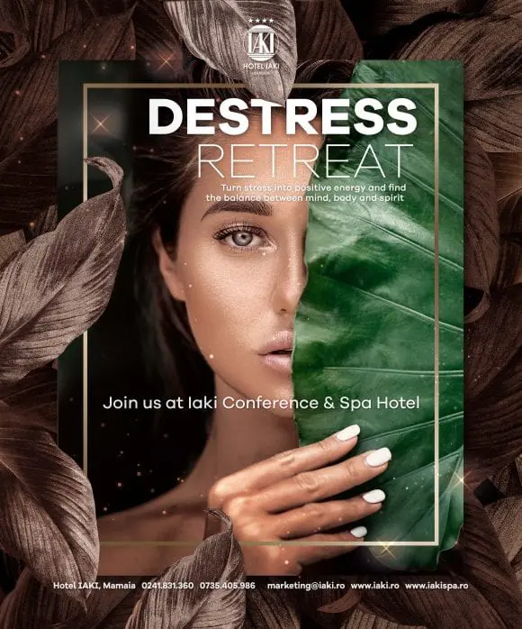 DESTRESS RETREAT – Transformă stresul în energie și obține echilibrul dintre minte, corp și spirit