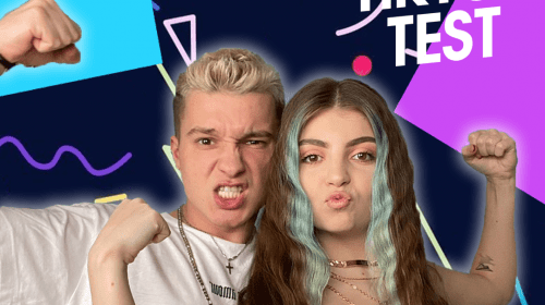 Louis și Lorena, doi dintre cei mai cunoscuți creatori din România, au realizat prima emisiune de pe TikTok din Romania