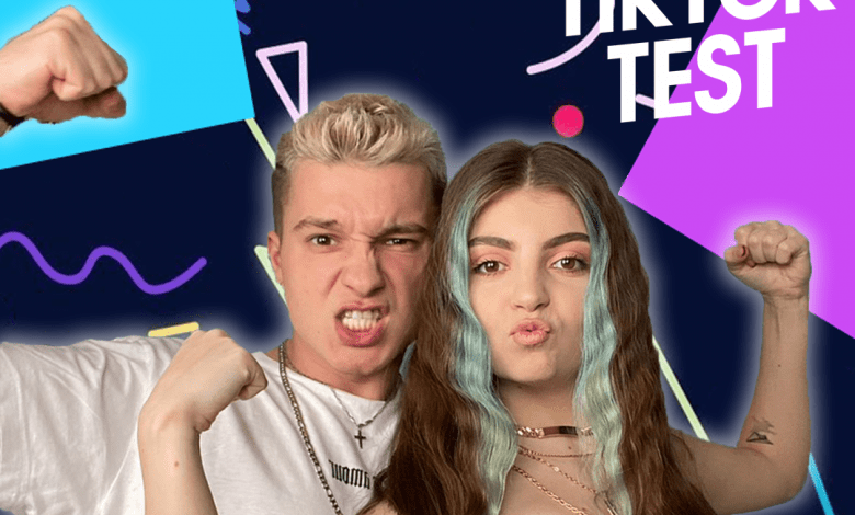 Louis și Lorena, doi dintre cei mai cunoscuți creatori din România, au realizat prima emisiune de pe TikTok din Romania