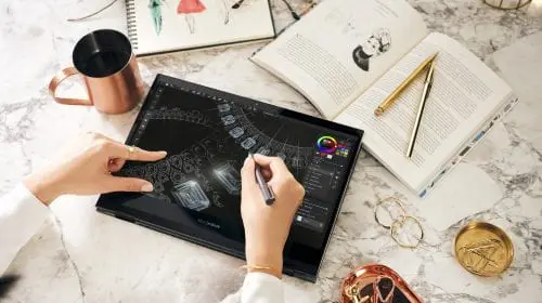 ASUS ZenBook Flip S UX371, un convertibil ultrasubțire echipat cu ecran OLED