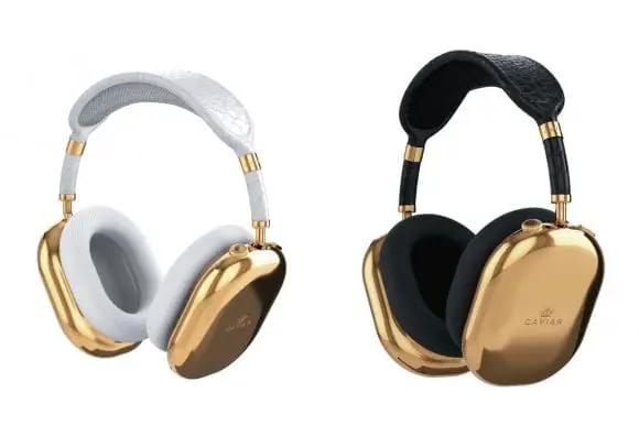 Căștile AirPods Max de 108.000 de dolari vin placate cu aur