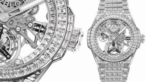 Hublot duce transparența la alt nivel cu noul ceas Big Bang Integral Tourbillon Full Sapphire