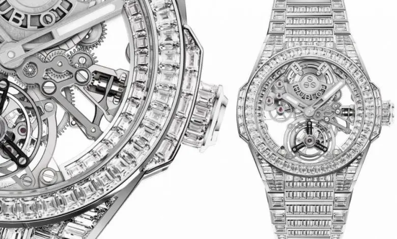 Hublot duce transparența la alt nivel cu noul ceas Big Bang Integral Tourbillon Full Sapphire