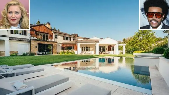 Madonna tocmai a cumpărat acest conac de 19,3 milioane de dolari în Los Angeles de la Weeknd