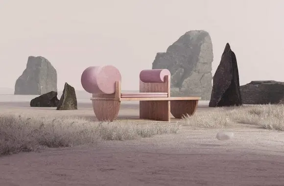 Mobilier virtual creat de un designer argentinian, licitat cu 450.000 de dolari
